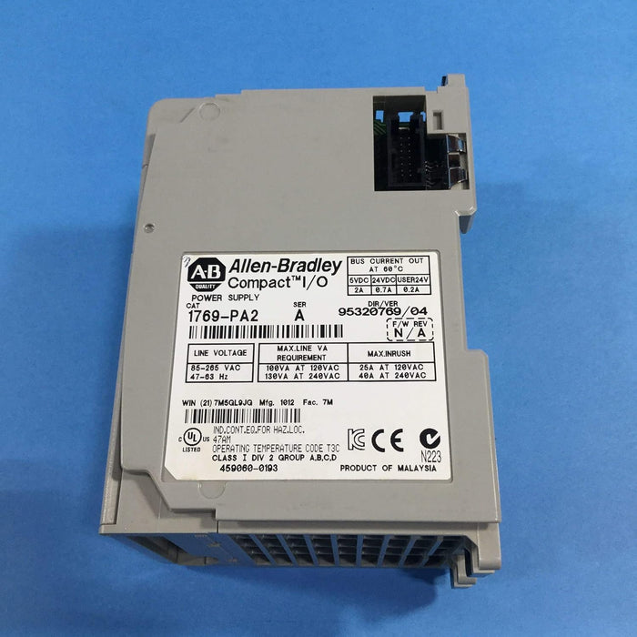 FUENTE DE ALIMENTACIÓN SERIE A 1769-PA2 DE ALLEN BRADLEY
