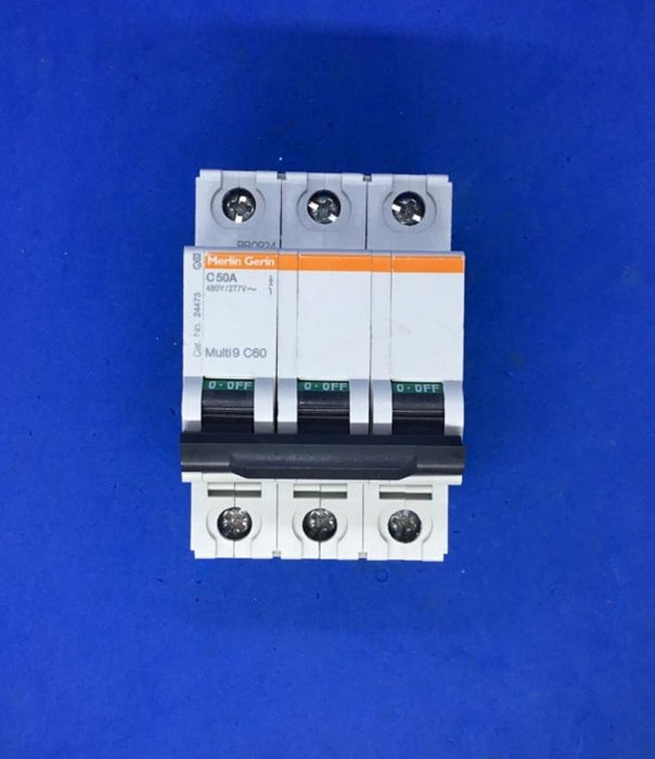 Merlin Gerin C50A Multi 9 C60 3 Pole Circuit Breaker