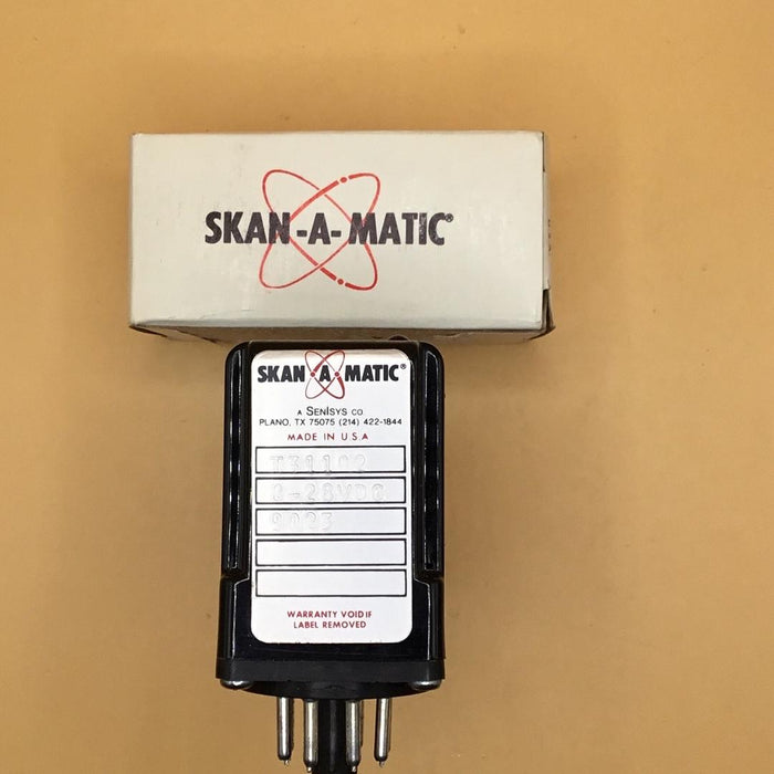 SKAN-A-MATIC T31101 AMPLIFIER RELAY 5VDC 8 PIN