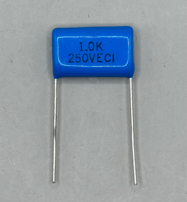 10pcs Metallized Film Capacitors 1uF, Tolerance +/-10%, Type DM