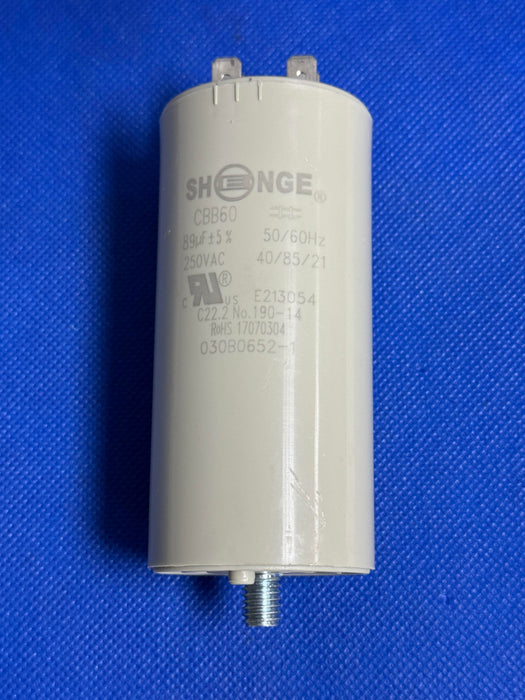 030B0652-1 Motor Starting Capacitor 89uF 5% 50/60Hz 250VAC 120V