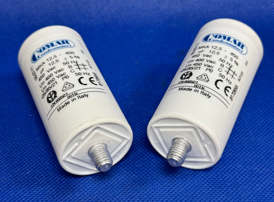 Comar Condensatori Motor Start Capacitor 450VAC EN60252-1 (Cut Cord)