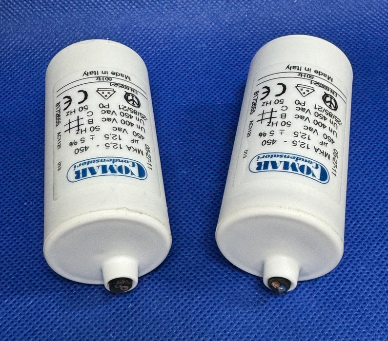 Comar Condensatori Motor Start Capacitor 450VAC EN60252-1 (Cut Cord)