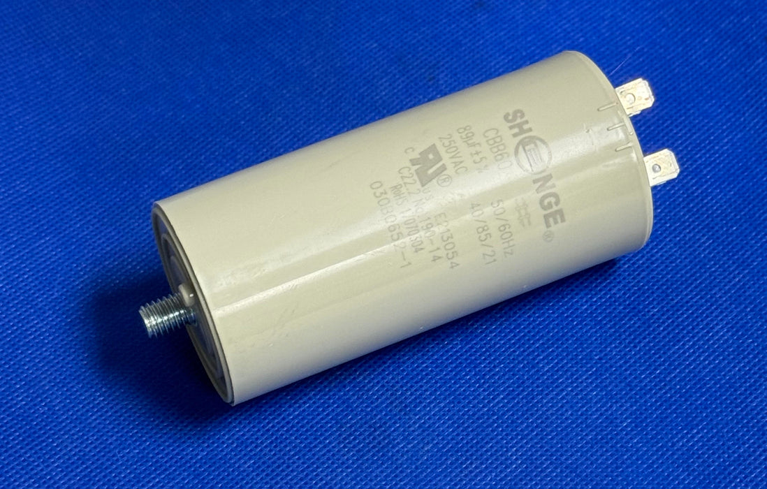 030B0652-1 Motor Starting Capacitor 89uF 5% 50/60Hz 250VAC 120V