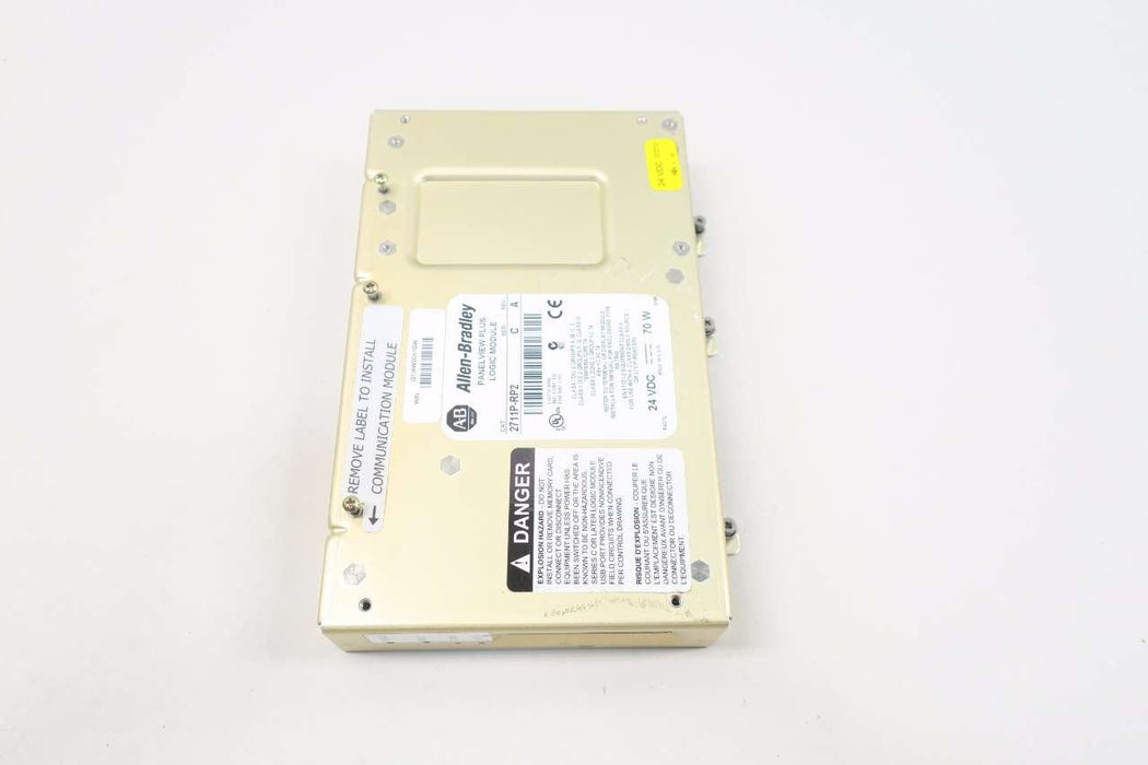 ALLEN BRADLEY 2711P-RP2 PANELVIEW PLUS LOGIC MODULE SER C REV A D578322