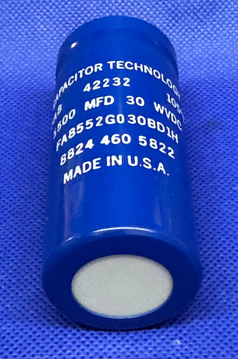 Capacitor Technology FA8 5500 MFD 30 WVDC 105° C