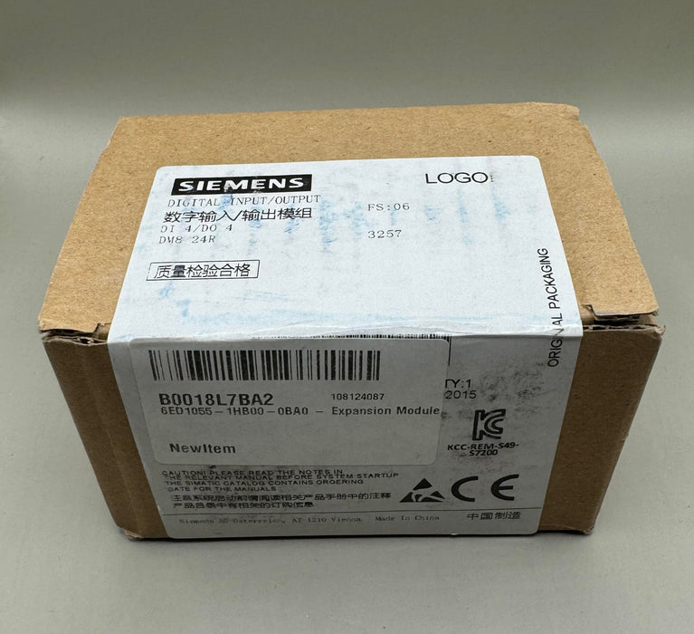 Siemens 6ED1055-1HB00-0BA0 6ED1 055-1HB00-0BA0 I/O Module