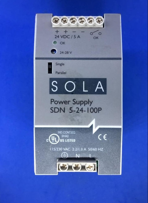 SOLA/Hevi-Duty SDN 5-24-100P POWER SUPPLY