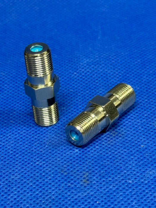 25 Pack PPC F81 Barrel RG6 Female Slice Coax Cable Connector 3GHz (CF81GHZM)