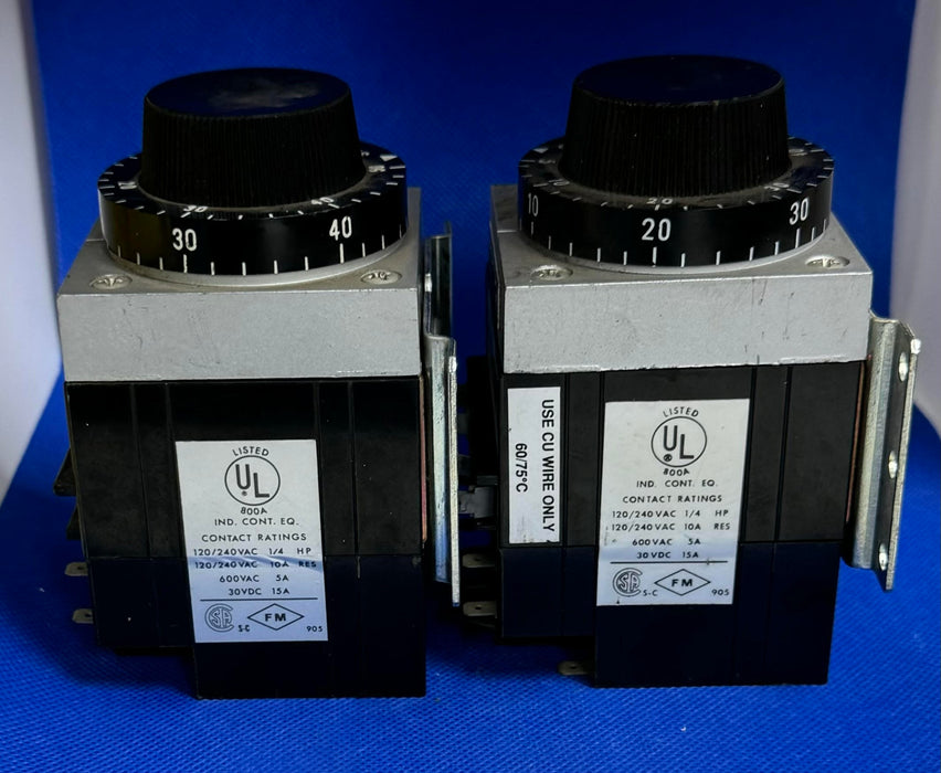 Agastat 7022OD Time Delay Relay 24 VDC COIL 5-50 SECOND RANGE (used)