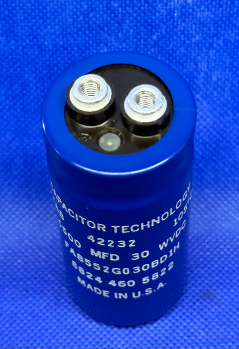 Capacitor Technology FA8 5500 MFD 30 WVDC 105° C