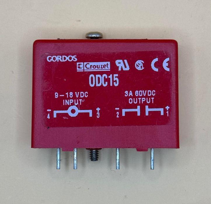 Gordos/Crouzet ODC15 Oput Moduel Input 9-18 VDC Output 3A 60VDC