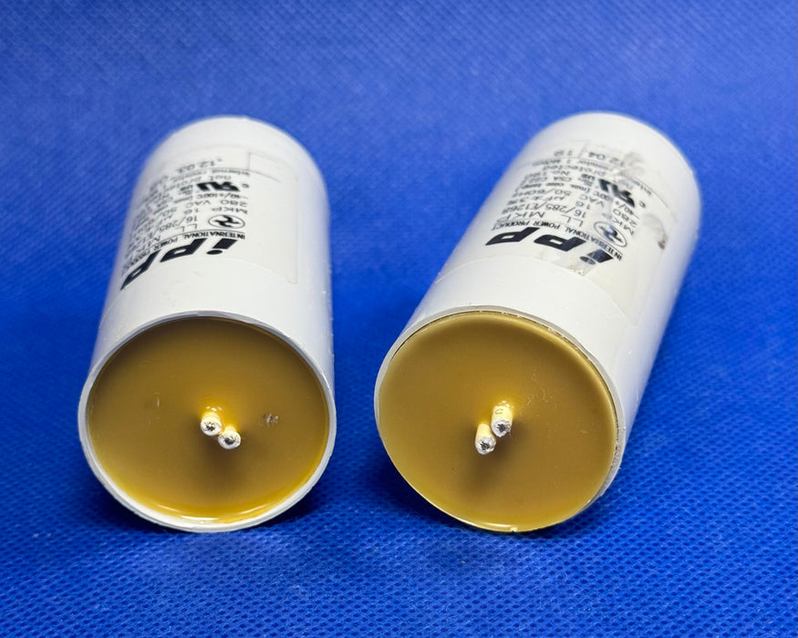 16285/E1268 Capacitor MKP 16uF +/-3% 280Vac 50-60Hz Internal Resistor (cut cord)