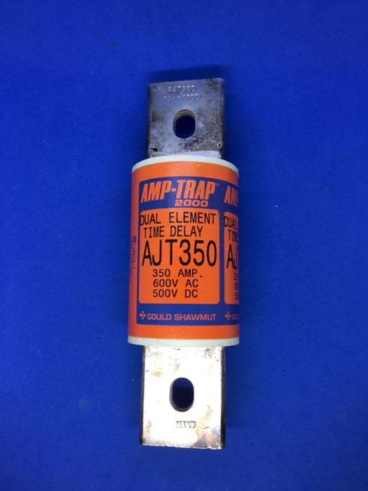 Gould Shawmut Amp-Trap 2000 Dual Element Time Delay AJT350 350A 600VAC 500VDC Fuse