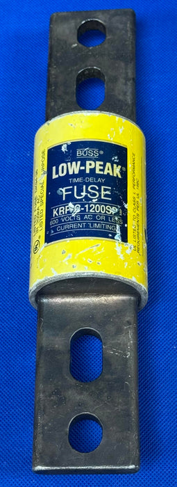 Fusible de retardo de tiempo de pico bajo BUSS KRP-C-1200SP, 1200 A, 600 voltios de CA o menos