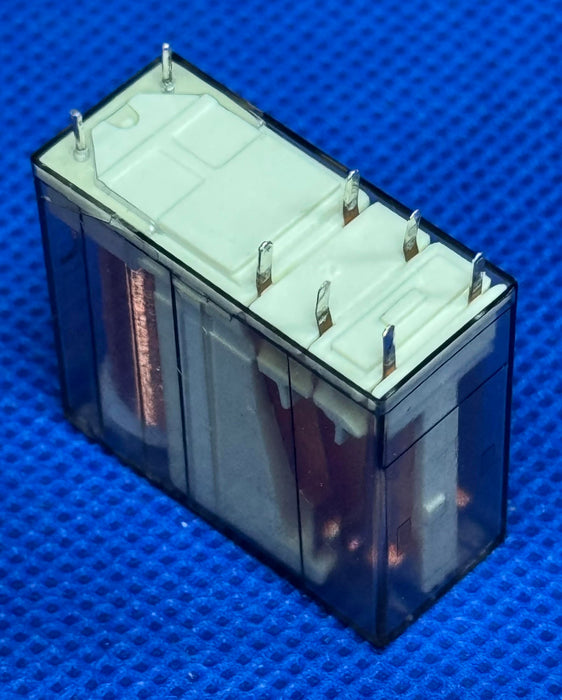 SCHRACK RP420024 POWER RELAY, DPDT, 24VDC, 8A, PC BOARD (1 piece)