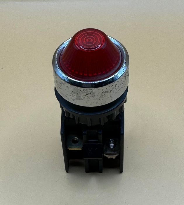 Klockner-Moeller Fa Pilot Light Lamp Block 250V 2.5W Red Lens