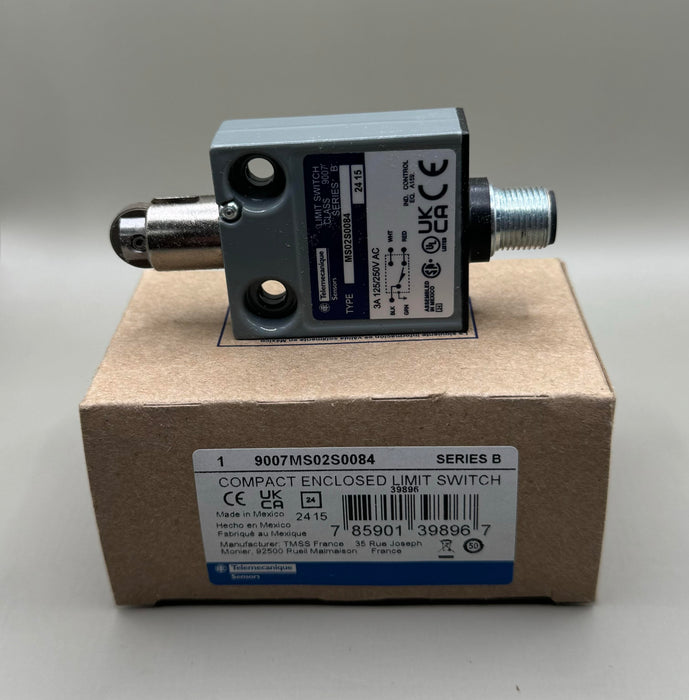 Telemecanique Compact Enclosed Limit Switch 9007MS02S0084 Series B