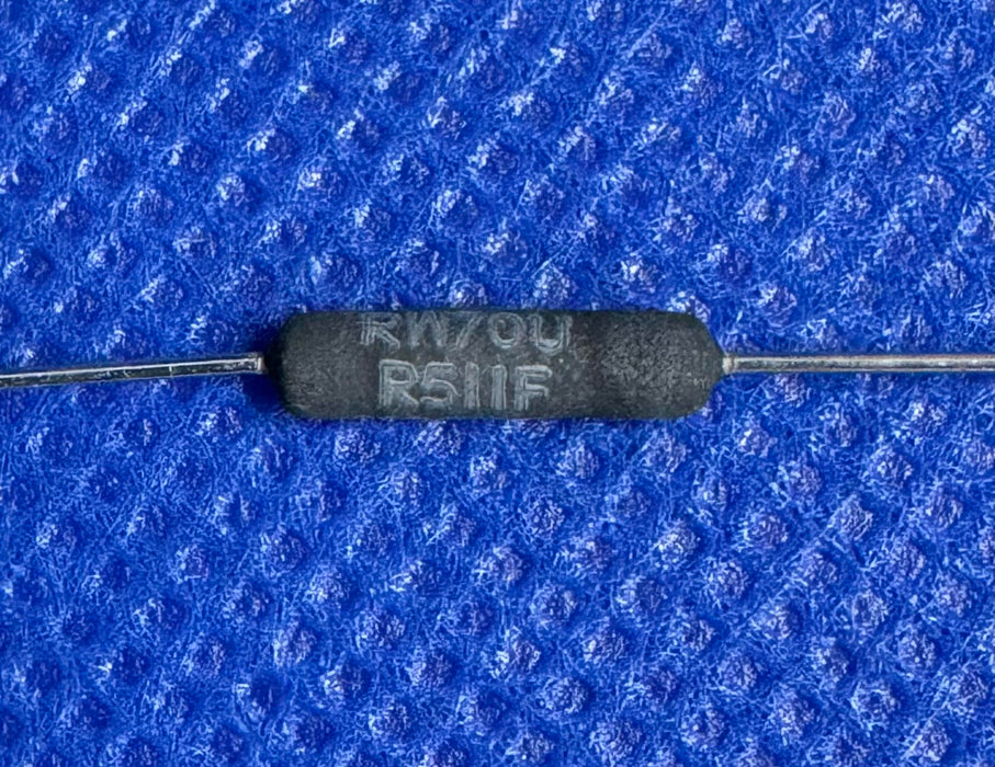 1pc Vishay RW70UR511FB12 Wirewound Resistors - Through Hole 1watt 0.511ohms 1%