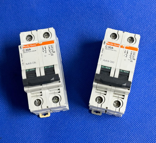 (1) Schneider Merlin Gerin 17447 Circuit Breaker, 30 Amps, 480Y/277V, C30A C60 - EcoTech Solutions Inc.