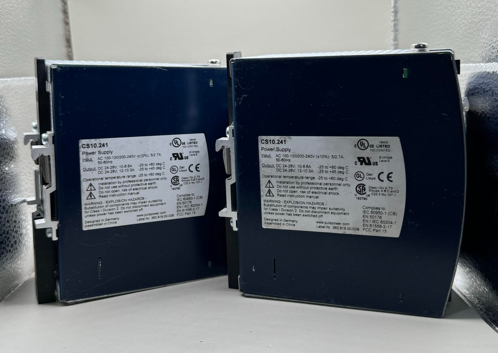 PULS CS10.241 Power Supply DC 24V 10A AC 100-120 / 200-240V