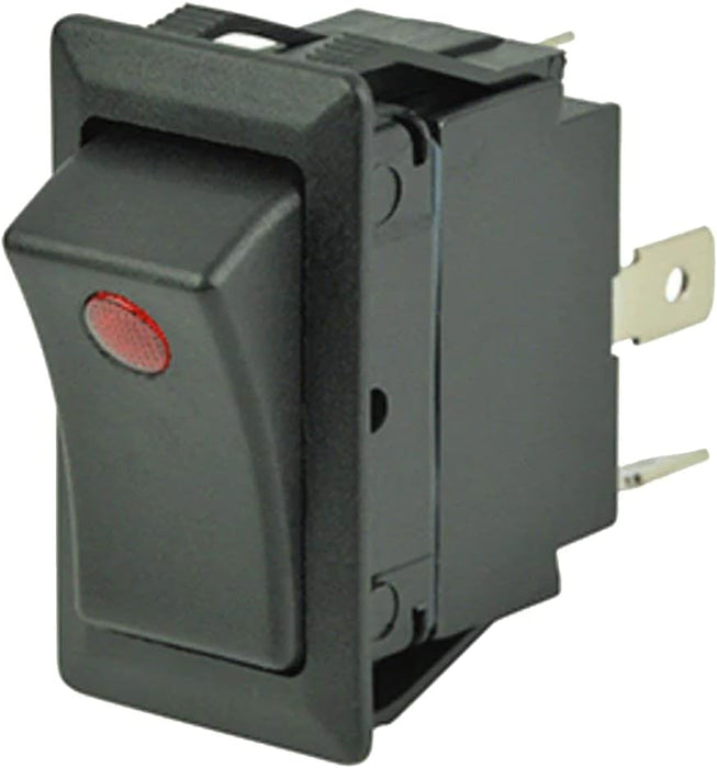 Cole Hersee 58327-01-BP Sealed Rocker Switch W/small Round Pilot Light