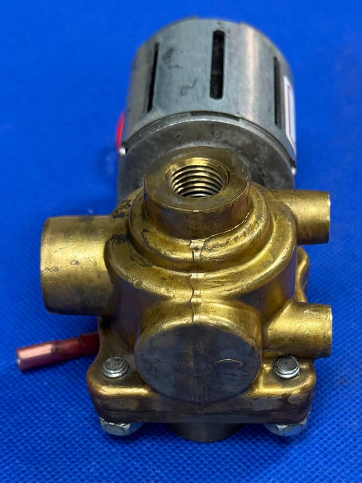 Válvula solenoide de 4 vías ASCO Cat. N.° 21011, puertos de 1/4", 20 W, 120 V, aire seco, 125 PSI