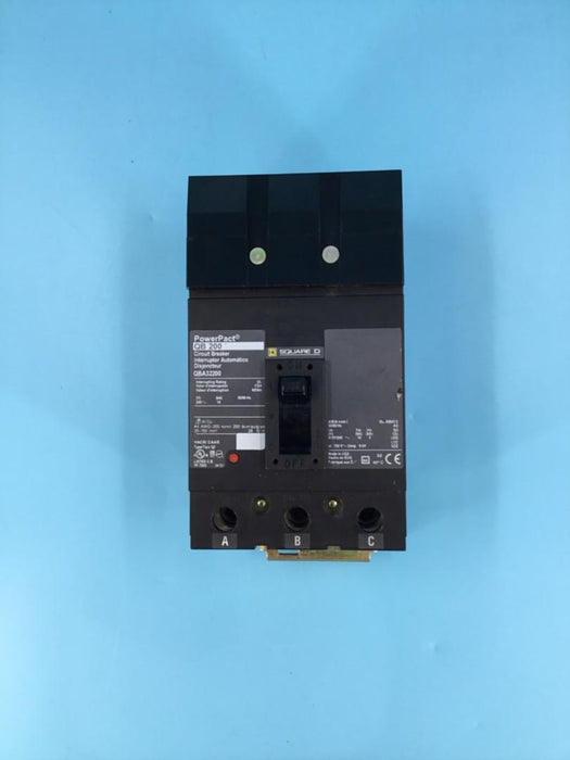Square D PowerPact QB200 QBA32200 3 Pole 200V Circuit Breaker