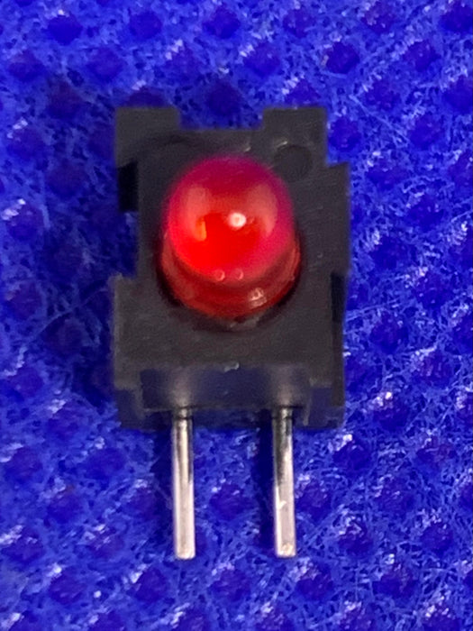 10pack Like H100CRD LED Circuit Board Indicator Single Red 3mm, 1.7V