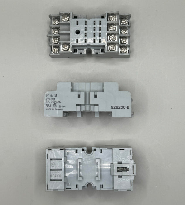 1pc Potter & Brumfield 27E894 Relay Socket 7 Amp 300 Vac 14 Pins