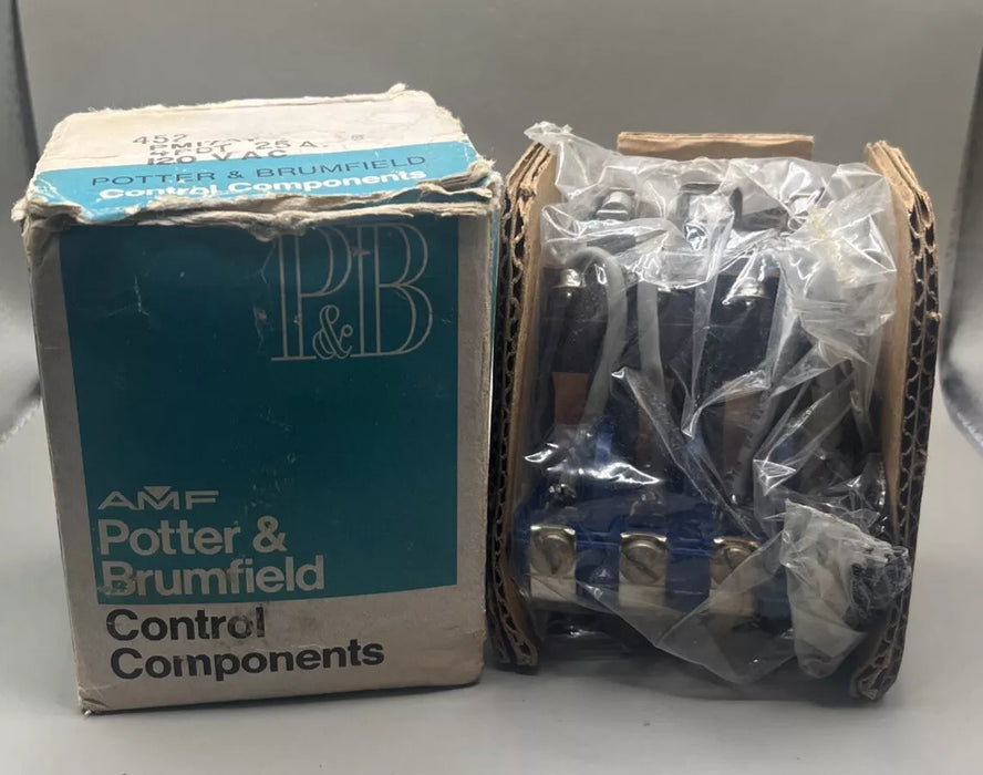 Arrancador de motor POTTER &amp; BRUMFIELD PM17AY-120V, nuevo, 4 pines, 25 A