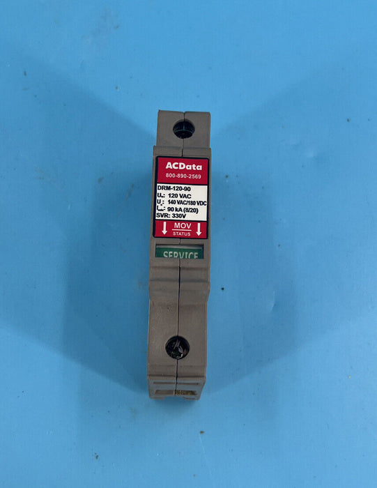 AC DATA SYSTEMS TVSS DRM-120-90 PKA SURGE PROTECTOR