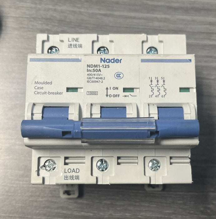 Nader NDM1-125 50A Moulded Case Breaker