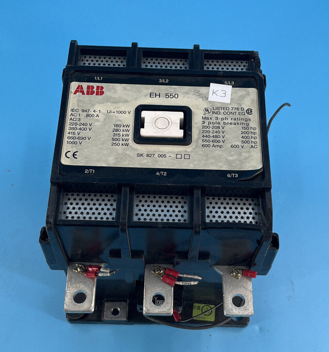 ABB EH550C-YL11 / EH550C-YL CONTACTOR