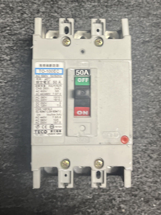 TECO TO-100EC Circuit Breaker 600VAC 50A