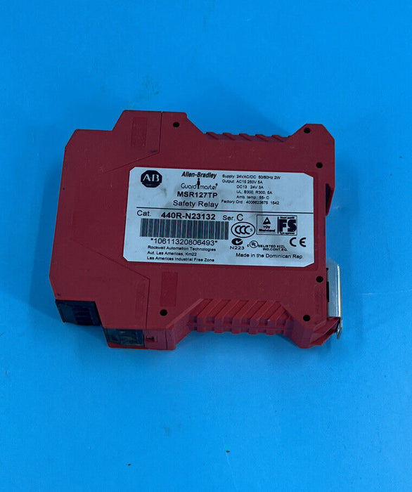 Allen-Bradley 440R-N23132 AB Safety Relay GuardMaster MSR127TP 440RN23132 US