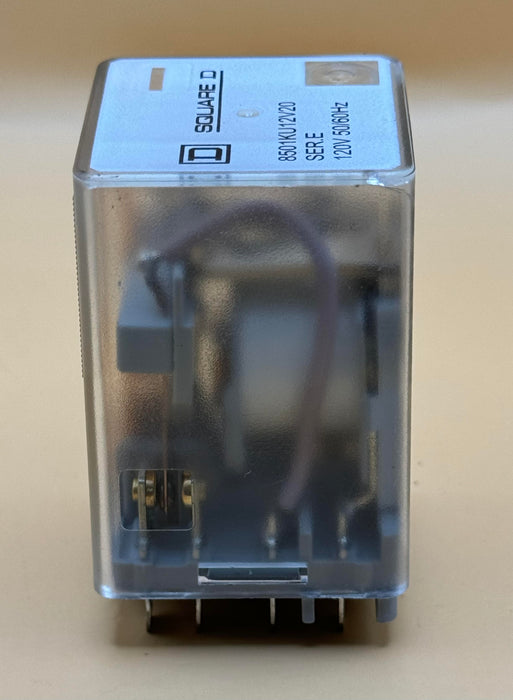 Square D 8501KU12V20 Ser. E 120V 50/60Hz General Purpose Relay