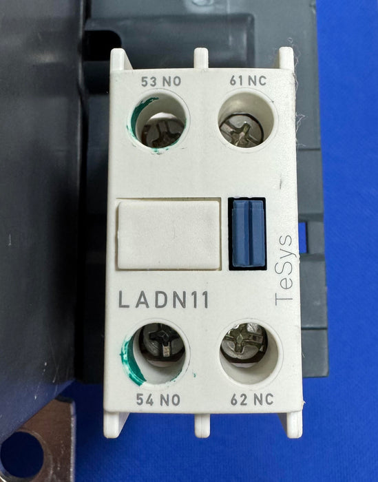 Schneider LC1F150 Contactor 3Pole 150Amp 440Vac w/ LX4FF024 Contactor Coil 24VDC