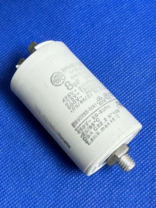 Ducati 416.17.12.KK Motor Capacitor 8uF 36x58mm