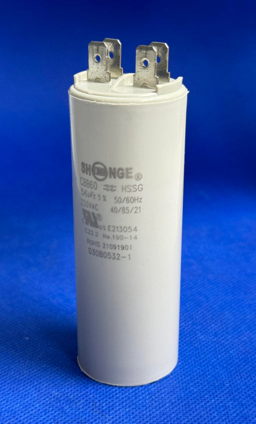 030B0532-1 Motor Starting Capacitor 56uF 5% 50/60Hz 250VAC - EcoTech Solutions Inc.