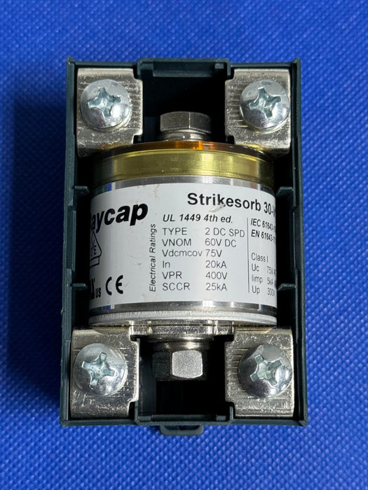 Raycap Strikesorb 30-V1-HV Surge Protective Device Type 2 DC SPD 75V