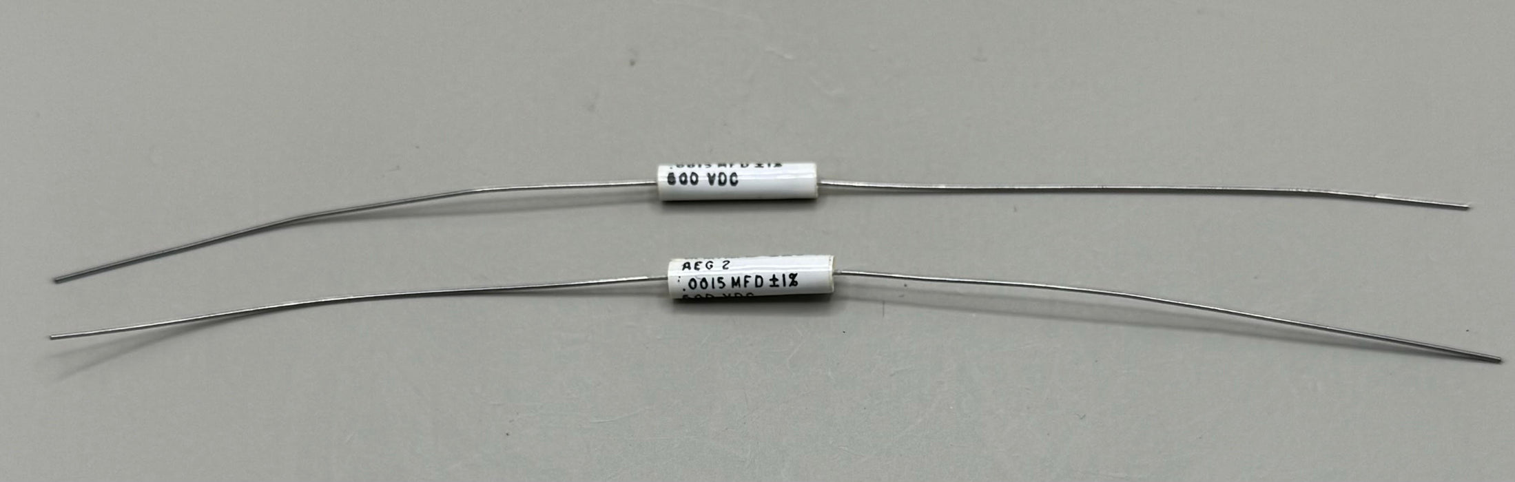 1pc ASC Metallized Polypropylene Capacitor AEG 2 600VDC .0015 MDF +/-1%