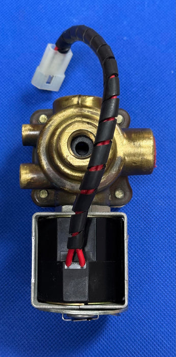Válvula solenoide de 4 vías ASCO Cat. N.° 21011, puertos de 1/4", 20 W, 120 V, aire seco, 125 PSI