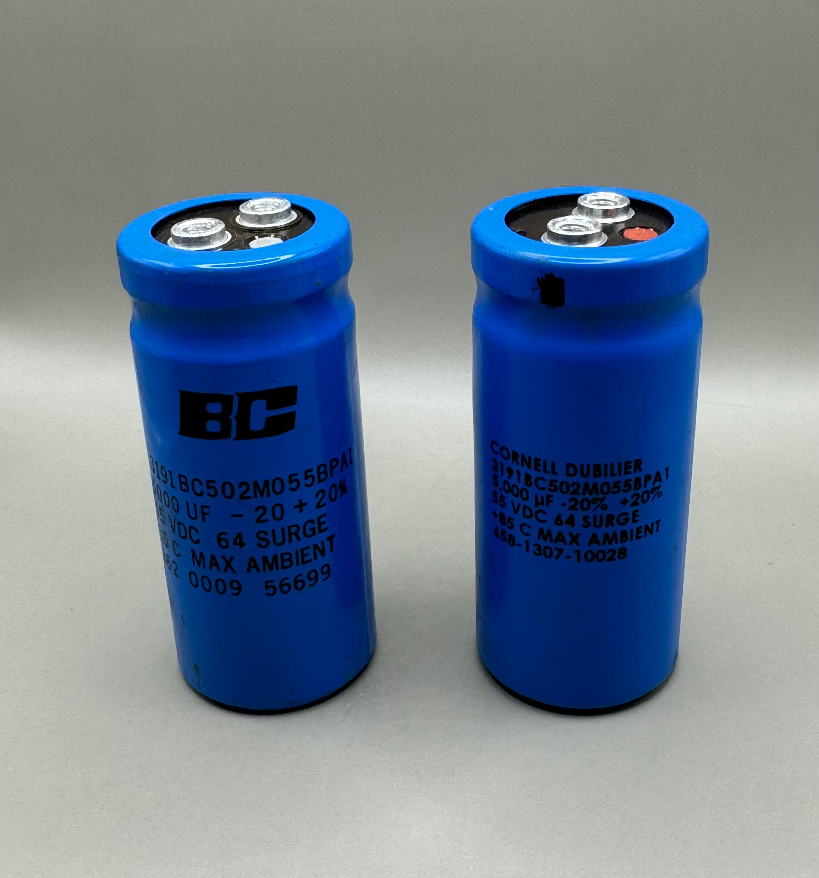 CORNELL DUBILIER or BC Brand 3191BC502M055BPA1 Electrolytic Capacitor 5000UF