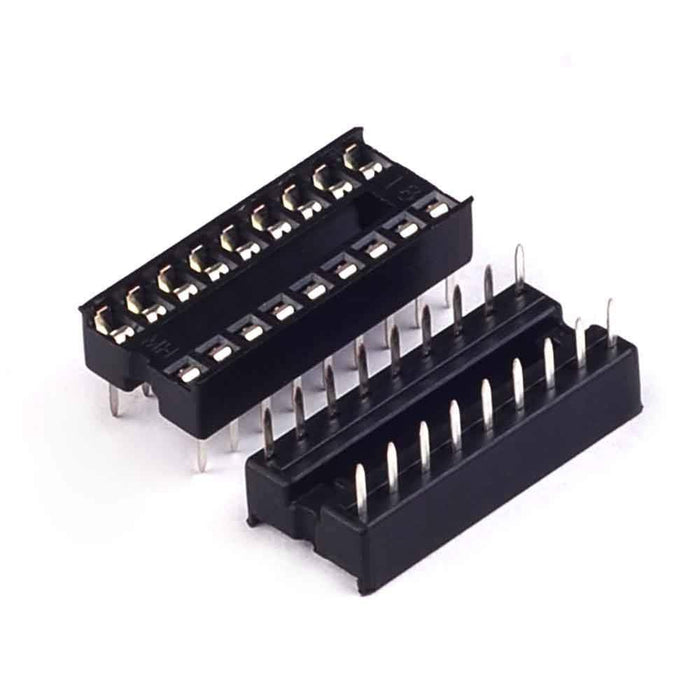 10PCS 18 Pin DIP SIP IC Sockets