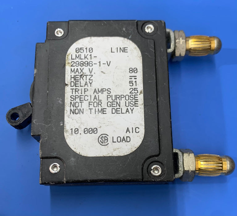 AIRPAX IELK1-1REC4-51F-40.0-A-01-V, 40AMP CIRCUIT BREAKER