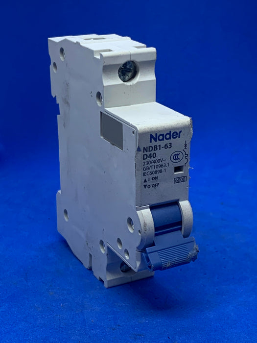 NADER NDB2-63-D63 CIRCUIT BREAKER