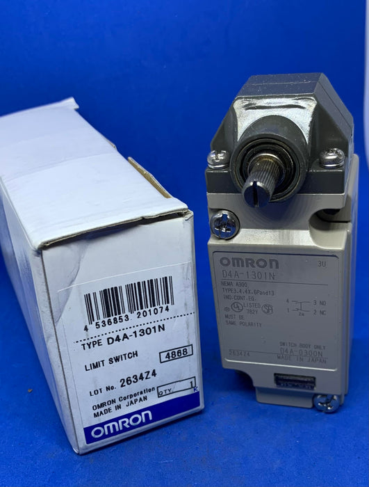 D4A1301N D4A SERIES LIMIT SWITCH