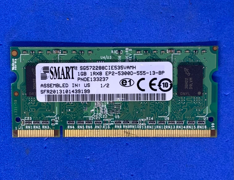 SMART 1RX8 EP2-5300D-555-13-BP 1GB MEMORY RAM