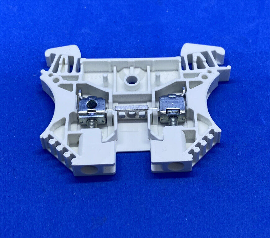 1492-J4, Feed Thru Screw Terminal Block, 4mm, Gray (1 Piece)